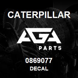 0869077 Caterpillar DECAL | AGA Parts