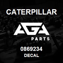 0869234 Caterpillar DECAL | AGA Parts