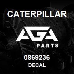0869236 Caterpillar DECAL | AGA Parts