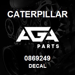 0869249 Caterpillar DECAL | AGA Parts