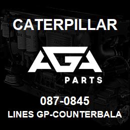 087-0845 Caterpillar LINES GP-COUNTERBALANCE | AGA Parts