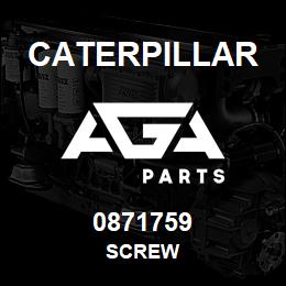 0871759 Caterpillar SCREW | AGA Parts