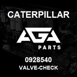 0928540 Caterpillar VALVE-CHECK | AGA Parts