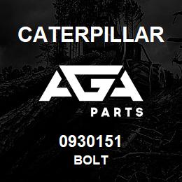 0930151 Caterpillar BOLT | AGA Parts