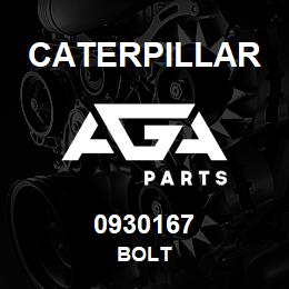 0930167 Caterpillar BOLT | AGA Parts