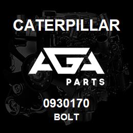 0930170 Caterpillar BOLT | AGA Parts