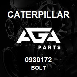 0930172 Caterpillar BOLT | AGA Parts