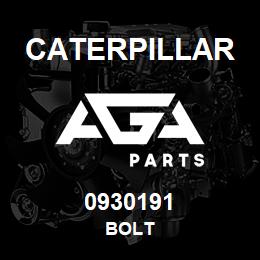 0930191 Caterpillar BOLT | AGA Parts
