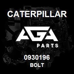 0930196 Caterpillar BOLT | AGA Parts