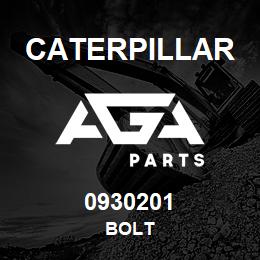 0930201 Caterpillar BOLT | AGA Parts