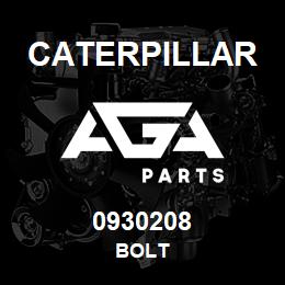 0930208 Caterpillar BOLT | AGA Parts