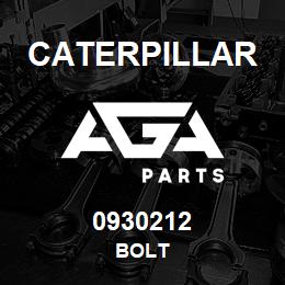 0930212 Caterpillar BOLT | AGA Parts