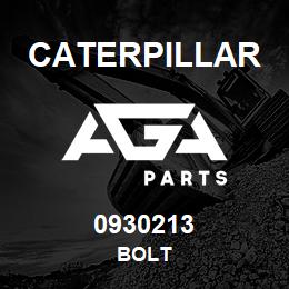 0930213 Caterpillar BOLT | AGA Parts