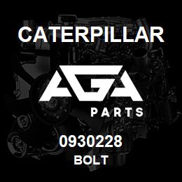 0930228 Caterpillar BOLT | AGA Parts