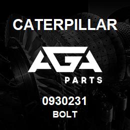 0930231 Caterpillar BOLT | AGA Parts