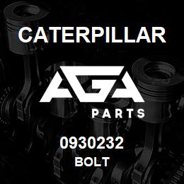 0930232 Caterpillar BOLT | AGA Parts