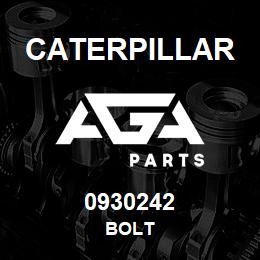 0930242 Caterpillar BOLT | AGA Parts
