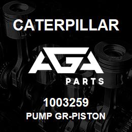 1003259 Caterpillar PUMP GR-PISTON | AGA Parts