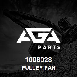 1008028 Caterpillar PULLEY FAN | AGA Parts