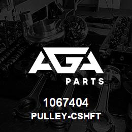 1067404 Caterpillar PULLEY-CSHFT | AGA Parts