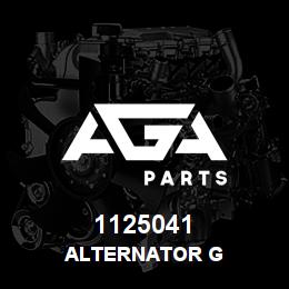 1125041 Caterpillar ALTERNATOR G | AGA Parts