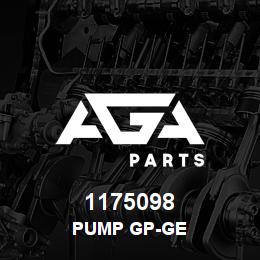 1175098 Caterpillar PUMP GP-GE | AGA Parts