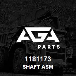 1181173 Caterpillar SHAFT ASM | AGA Parts