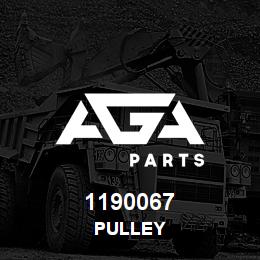 1190067 Caterpillar PULLEY | AGA Parts