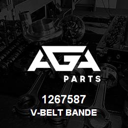 1267587 Caterpillar V-BELT BANDE | AGA Parts
