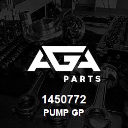 1450772 Caterpillar PUMP GP | AGA Parts