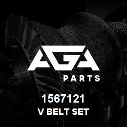 1567121 Caterpillar V BELT SET | AGA Parts