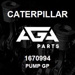 1670994 Caterpillar PUMP GP | AGA Parts