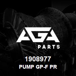 1908977 Caterpillar PUMP GP-F PR | AGA Parts
