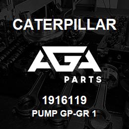 1916119 Caterpillar PUMP GP-GR 1 | AGA Parts