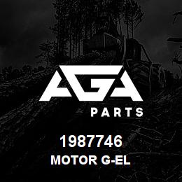 1987746 Caterpillar MOTOR G-EL | AGA Parts