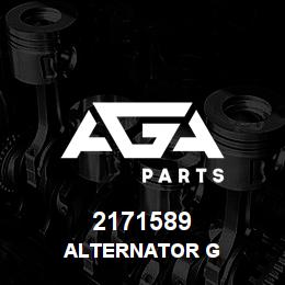 2171589 Caterpillar ALTERNATOR G | AGA Parts