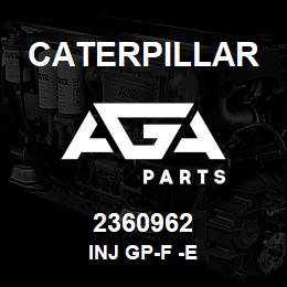 2360962 Caterpillar INJ GP-F -E | AGA Parts