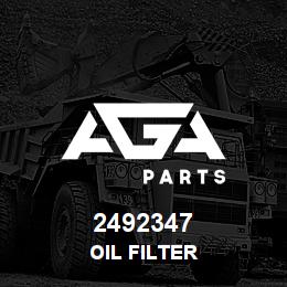 2492347 Caterpillar OIL FILTER | AGA Parts
