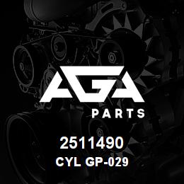 2511490 Caterpillar CYL GP-029 | AGA Parts