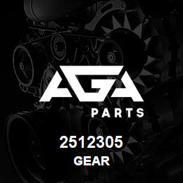 2512305 Caterpillar GEAR | AGA Parts