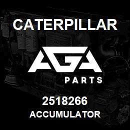 2518266 Caterpillar ACCUMULATOR | AGA Parts
