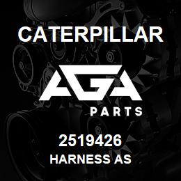2519426 Caterpillar HARNESS AS | AGA Parts
