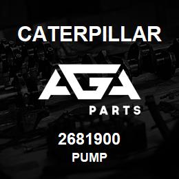 2681900 Caterpillar PUMP | AGA Parts
