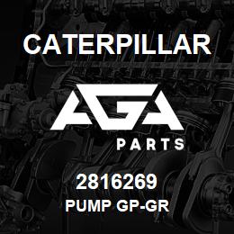 2816269 Caterpillar PUMP GP-GR | AGA Parts