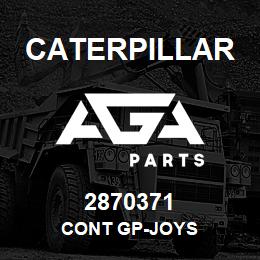 2870371 Caterpillar CONT GP-JOYS | AGA Parts
