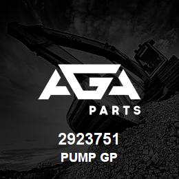 2923751 Caterpillar PUMP GP | AGA Parts