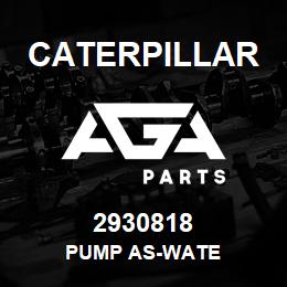2930818 Caterpillar PUMP AS-WATE | AGA Parts
