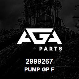 2999267 Caterpillar PUMP GP F | AGA Parts