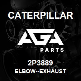 2P3889 Caterpillar ELBOW--EXHAUST | AGA Parts