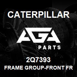 2Q7393 Caterpillar FRAME GROUP-FRONT FRAME ASSEMBLY-NON ENGINE END | AGA Parts